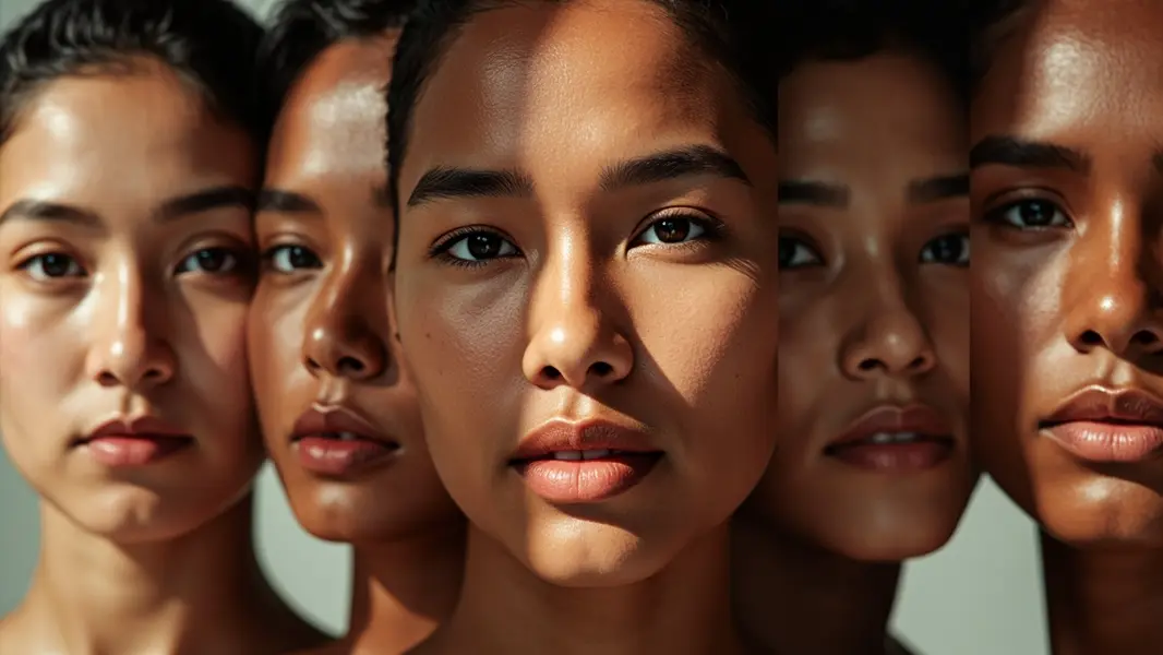 Diverse Filipino skin types showcasing unique characteristics