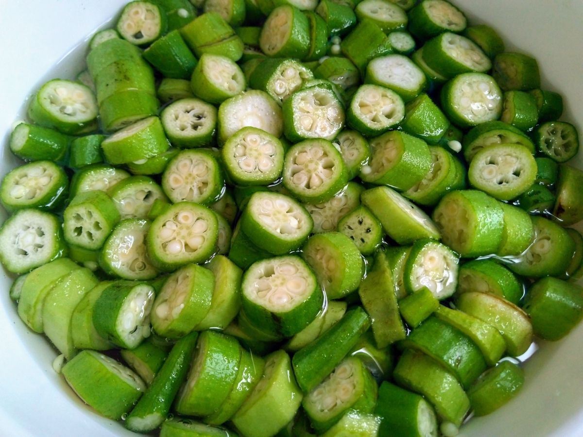 soaked okra, steady glucose