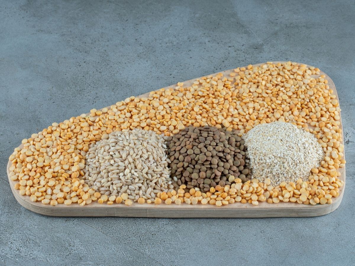 Barley, Millet, Buckwheat