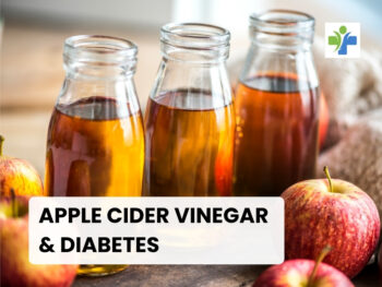 Apple cider vinegar for diabetes
